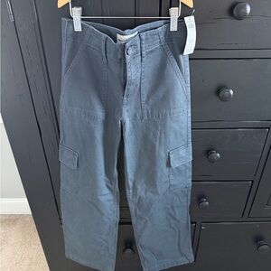 Abercrombie Kids Gray Cargo Pants NWT 11/12